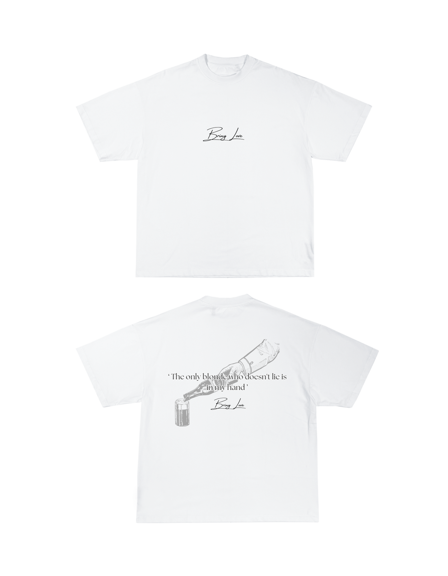 No lies 'Beer edition' - Short T-shirt