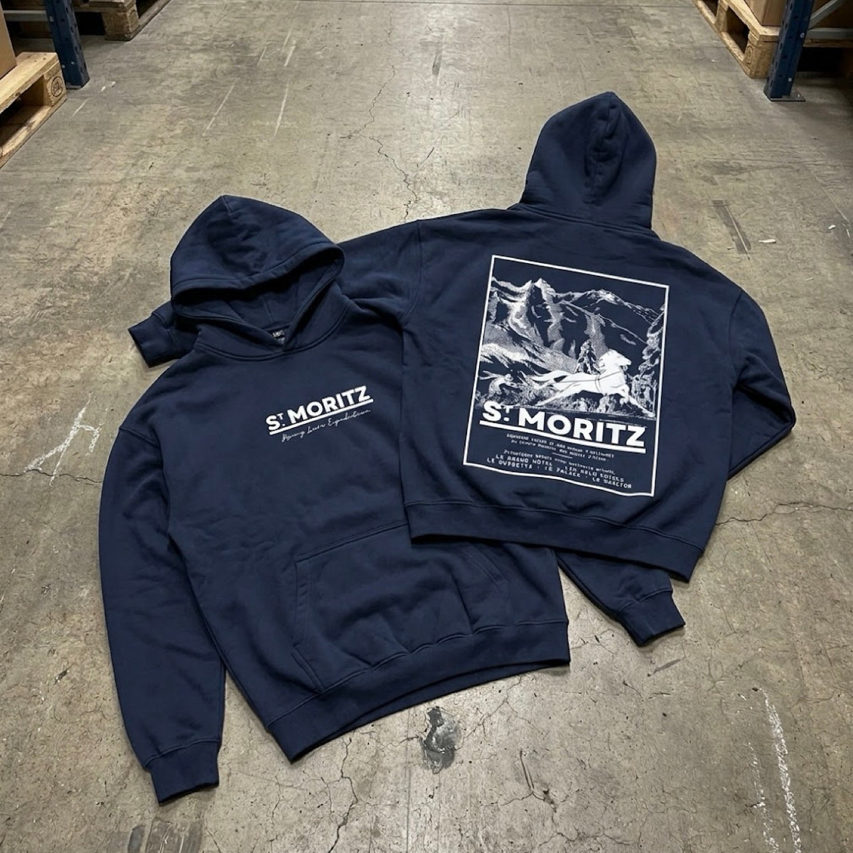 ST. MORITZ - High Quality Hoodie